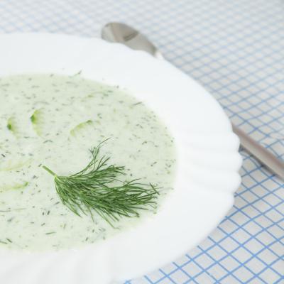 Geeiste Gurkensuppe mit Dill ©CC3.0 Sachsenschmaus.de